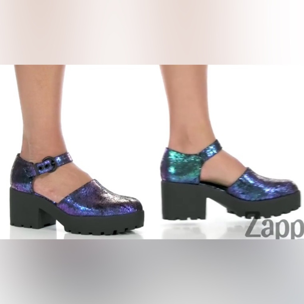 Rocket Dog Mary Jane buckle Multicolor Platform Shoes women’s size 7.5 - Picture 14 of 14